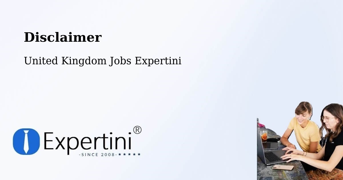 Disclaimer – Hedon - United Kingdom Jobs Expertini